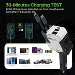 شارژر فندکی 120 وات کد 4in1
