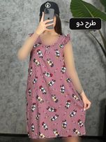 پیراهن نخی چیندار 1028