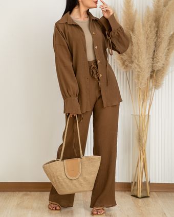 ست شومیز و شلوار کد n138