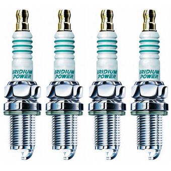 شمع خودرو دنسو مدل سوزنی کد K20 بسته 4 عددی با لیبیل ویژن