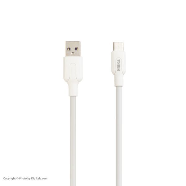 شارژر دیواری هیسکا مدل H-112PD به همراه کابل تبدیل USB-C