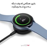 ساعت هوشمند سامسونگ مدل Galaxy Watch5 44mm دارای قابلیت های کنترل موسیقی (Music Player)، قابلیت مکالمه از طریق بلوتوث، قابلیت تغ