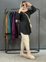 مانتو سوییت کمربندی کد 1404