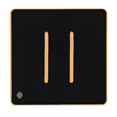 کلید دوپل صنایع آسیا الکتریک مدل YBlGl