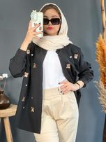 مانتو گلدوزی تدی 1180