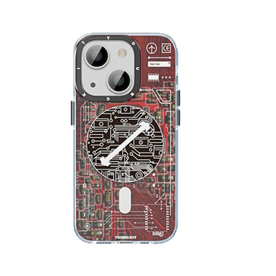 قاب iphone 13promax برند یانگ کیت youngkit technology series (مگ سیف ساپورت)