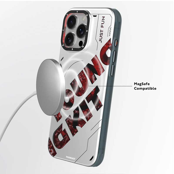 قاب iphone 16Pro برند یانگ کیت مدل futuristic and digital کد 3