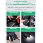 جامپ استارتر خودرو باسئوس مدل Super Energy 4-in-1 Car Jump Starter 1200A