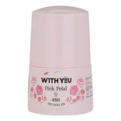 رول ضد تعریق زنانه ویت یو مدل PINK PETAL حجم 50 میلی لیتر
