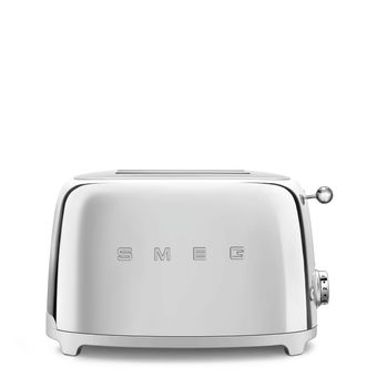 تستر 2 اسلایس کوچک اسمگ SMEG مدل TSF01 سیلور