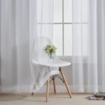 پرده تیکو دکو مدل حریر کلاسیک سایز  260x140 سانتیمتر مجموعه دو عددی