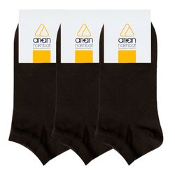 جوراب مردانه آریان نخ باف مدل 5122 بسته ساده 3عددی