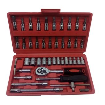 ست آچار پیچ گوشتی و سری بکس 46 عددی CR-V