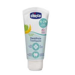 خمیردندان کودک چیکو طعم سیب موز حجم 50 میلی لیتر مناسب 24-6 ماه