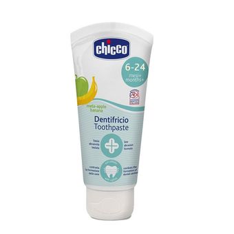 خمیردندان کودک چیکو طعم سیب موز حجم 50 میلی لیتر مناسب 24-6 ماه