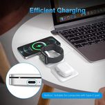 شارژر بی سیم مدل 3in1 magnetic wireless charger