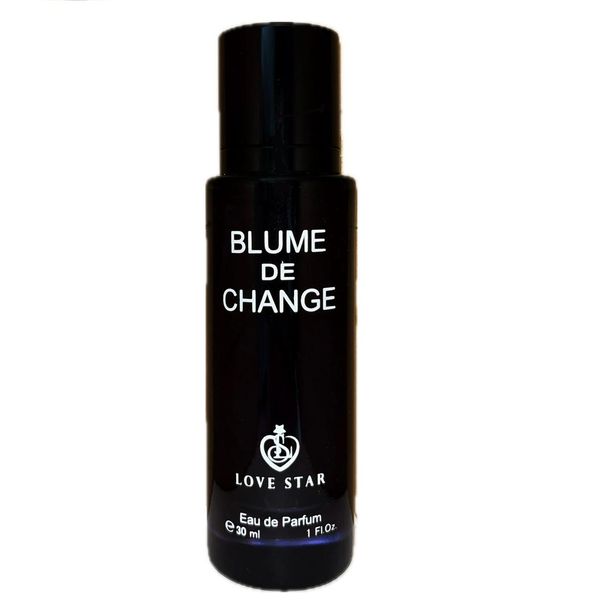 عطر جیبی مردانه لاو استار مدل بلو چنل با رایحه خنک حجم 30 میلی لیتر