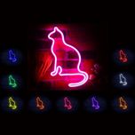 چراغ نئونی دیواری طرح گربه کد 03*403