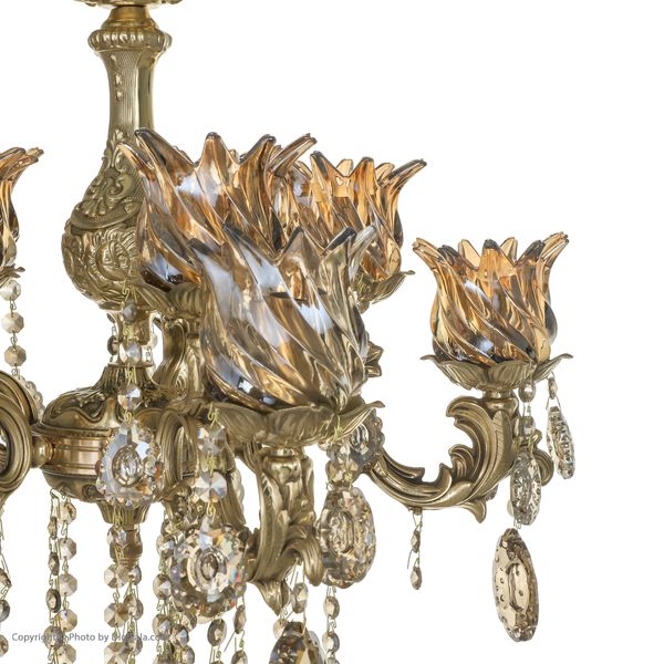 لوستر 10 شعله شاهان تک کد B/8036