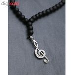 گردنبند مردانه طرح نت موسیقی کد GM-017