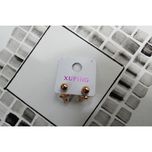 گوشواره زنانه ژوپینگ مدل کروی توپی کد G 492