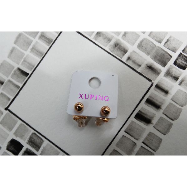 گوشواره زنانه ژوپینگ مدل کروی توپی کد G 492