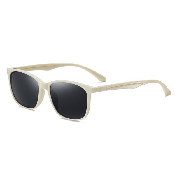 عینک آفتابی مستطیلی مدل TR3349 C185-P01 Polarized Egg Nog 