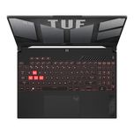 لپ تاپ 15.6 اینچی ایسوس مدل TUF Gaming A16 FA607NUGR7 7445HS-16GB DDR5-512GB SSD-RTX4050FHD