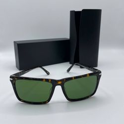 عینک آفتابی مستطیلی غیر پلاریزه پرسول مدل PO3209S 24.31