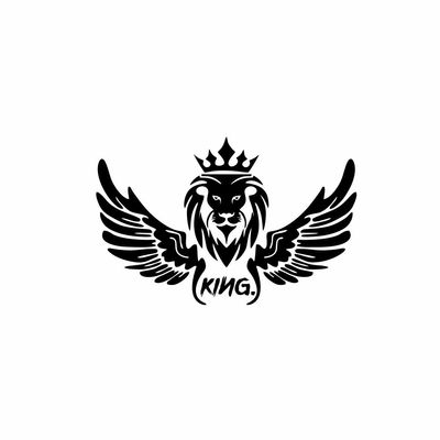 برچسب بدنه خودرو رادیانس طرح King o کد B81*570