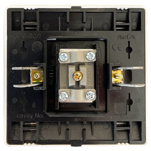 پریز آنتن صنایع آسیا الکتریک مدل کریستال BLK-GLD