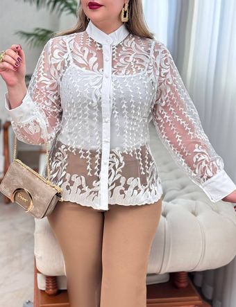 شومیز دانتل ققنوس 3030