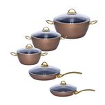 سرویس پخت و پز 10 پارچه ام جی اس مدل فورج ساده