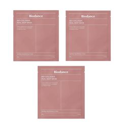 ماسک صورت بایودنس مدل بیو کلاژن وزن 34 گرم بسته 3 عددی