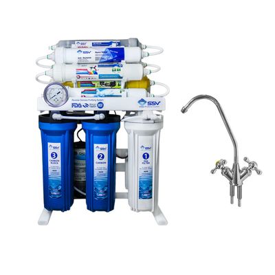 دستگاه تصفیه کننده آب اس اس وی به همراه  شیر تصفیه آب