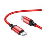 کابل تبدیل USB-C به USB-C هوکو مدل X89 60W طول 1 متر با گارانتی شرکتی