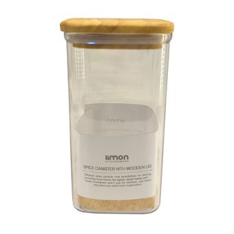 جا ادویه لیمون مدل سارینا بزرگ چوبی