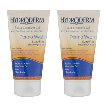 ژل شستشو صورت مدل اوره و  شی باتر حجم 150 میلی لیتر مجموعه دو عددی