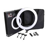 رینگ لایت اچ کیو مدل HQ-21N همراه با سه پایه