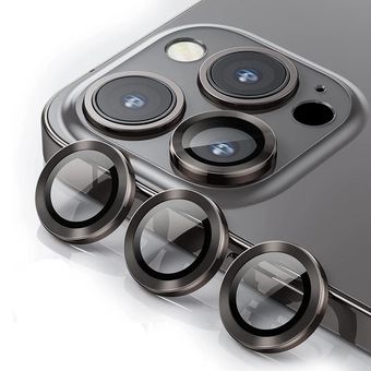 محافظ لنز دوربین مدل رینگی مناسب برای گوشی موبایل اپل IPhone 15 Pro / 15 Pro Max بسته 10 عددی (عمده)