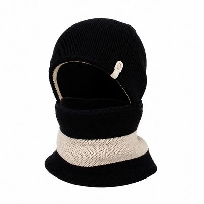 ست کلاه و شال گردن بافتنی مدل MDSS-CG6508