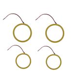 حلقه نئون چراغ مدل S131Y مجموعه چهار عددی