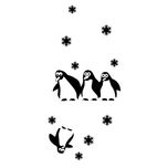 استیکر یخچال صالسو آرت طرح pinguin az