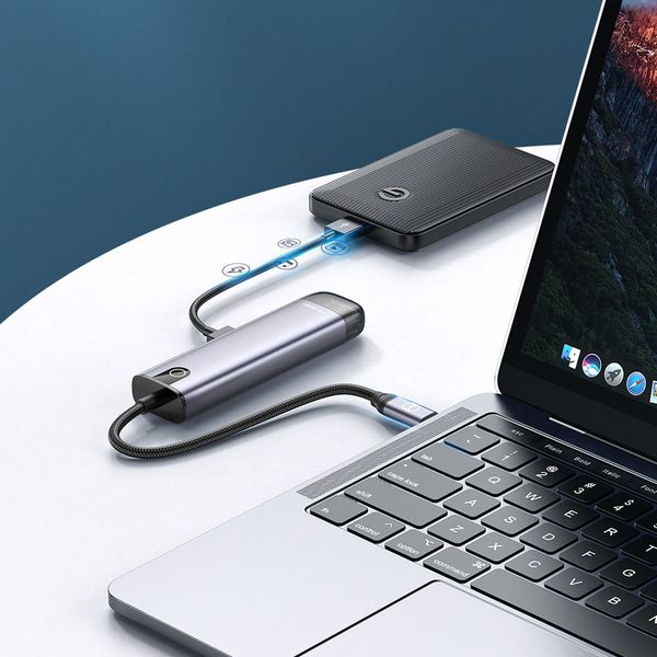 هاب 5 پورت USB-C مک دودو مدل HU-7750 با گارانتی شرکتی