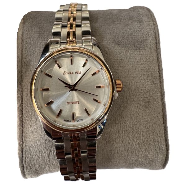 ست ساعت مچی عقربهای کوارتز زنانه و مردانه سوئیس آرت مدل ANT182-183SR1600