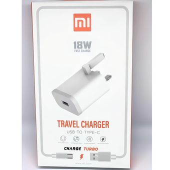 شارژر دیواری فست شارژ 18 وات شیائومی با کابل میکرو مدل MI-18W