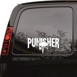 برچسب بدنه خودرو ماتریسیو طرح Punisher کد M201