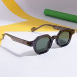 عینک آفتابی چندضلعی غیر پلاریزه مدل SZ 2002 Hunter Lava