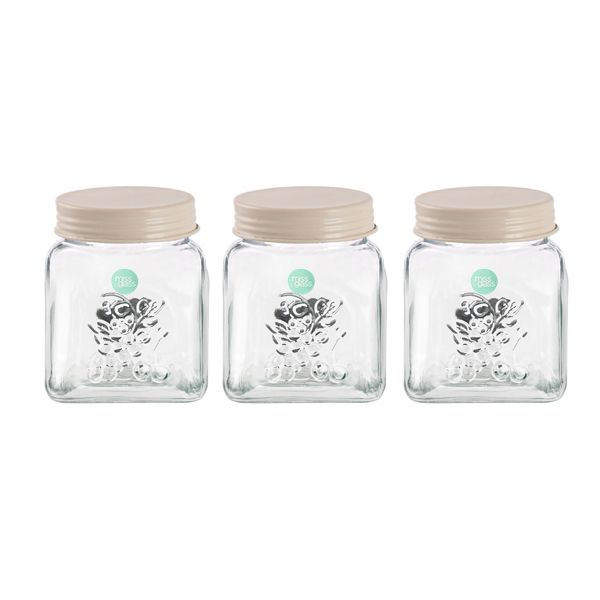 بانکه میس گلس مدل بهار نارنج 3 کد C673 بسته 3عددی