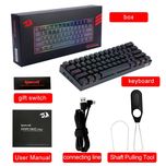 کیبورد مخصوص بازی ردراگون مدل DRACONIC K530 PRO